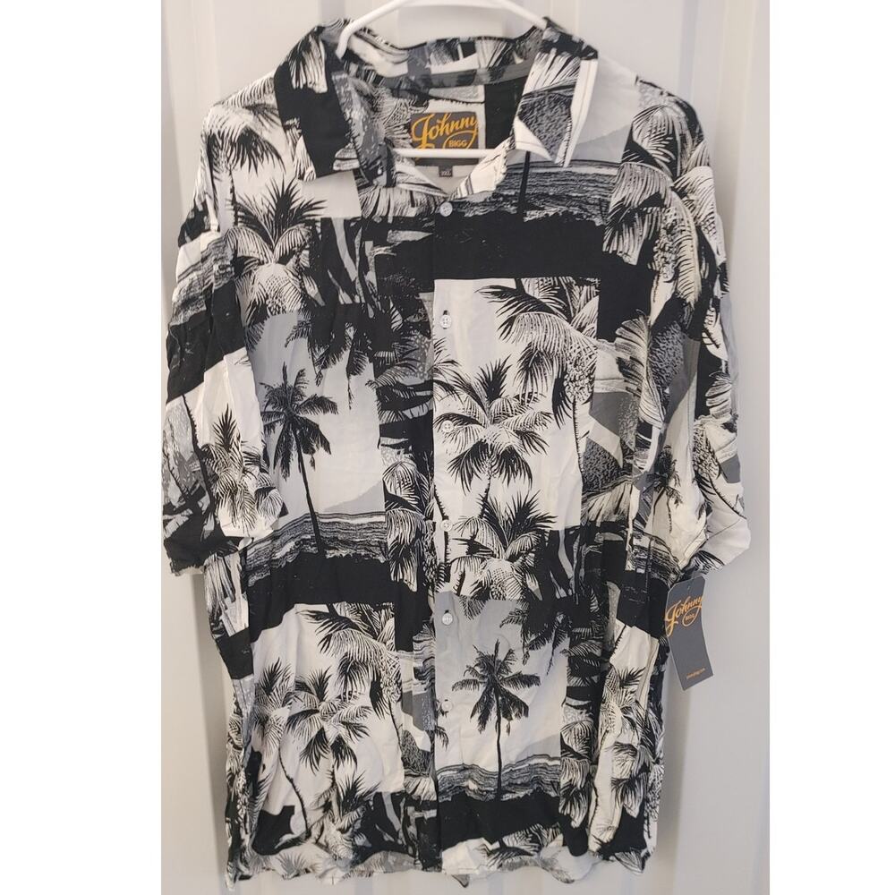 Johnny Bigg Shirt Destination Casual Aloha Button Front 3XL NWT